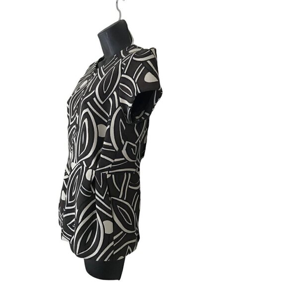 Marni Short Sleeve Zip Up 100% Wool Blazer With Front Pockets Size 10 - Picture 3 of 8